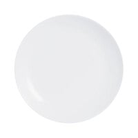 Arcoroc N9362 Evolutions 7 1/4" White Round Rimless Opal Glass Dessert Plate by Arc Cardinal - 24/Case