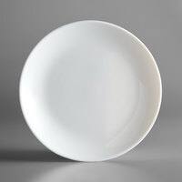 Arcoroc E6982 Evolutions 8 5/8 inch White Round Deep Opal Glass Plate by Arc Cardinal - 24/Case