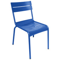 BFM Seating PH812CBY Beachcomber Berry Stackable Aluminum Outdoor / Indoor Side Chair
