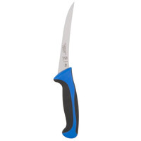 Mercer Culinary M23820BL Millennia Colors® 6 inch Curved Stiff Boning Knife with Blue Handle