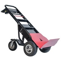 Magliner MHT75AA 1000 lb. Motorized Hand Truck with 13 inch Pneumatic Wheels and Base Plate - 36V, 800W