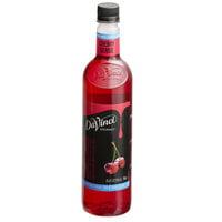 DaVinci Gourmet 750 mL Sugar Free Cherry Flavoring / Fruit Syrup