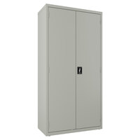 Hirsh Industries 22633 Light Gray Wardrobe Cabinet - 36 inch x 18 inch x 72 inch