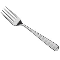 Master's Gauge by World Tableware 938-038 Galileo 7 1/8 inch 18/10 Stainless Steel Extra Heavy Weight Salad Fork - 12/Case
