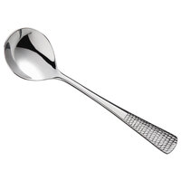 Master's Gauge by World Tableware 936-016 Bayside 6 inch 18/10 Stainless Steel Extra Heavy Weight Bouillon Spoon - 12/Case