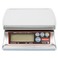 Rubbermaid 1812595 Pelouze 12 lb. Premium Stainless Steel Digital Portion Control Scale - Dishwasher Safe