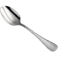 Acopa Industry 7 7/16 inch 18/0 Stainless Steel Heavy Weight Oval Bowl Dinner / Dessert Spoon - 12/Case