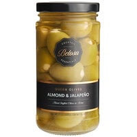 Belosa 12 oz. Almond and Jalapeno Stuffed Queen Olives