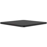 Correll Square Black Granite Finish High Pressure Bar & Cafe Table Top