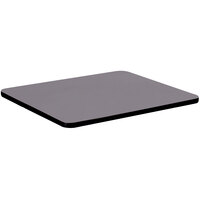 Correll 36 inch Square Black Granite Finish High Pressure Bar & Cafe Table Top