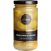 Belosa 12 oz. Cream Cheese & Habanero Stuffed Queen Olives