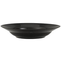 10 Strawberry Street BRB0003 Black Rim 10 oz. Porcelain Rim Soup Bowl - 24/Case