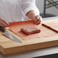 9 inch x 12 inch 40# PeachTREAT Steak Paper Sheets - 1000/Case
