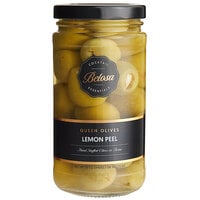 Belosa 12 oz. Lemon Peel Stuffed Queen Olives
