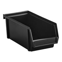 Vollrath 4806-06 Traex® Black Self-Serve Condiment Bin - 11 1/4" x 5"