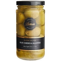 Belosa 12 oz. Blue Cheese & Jalapeno Pepper Stuffed Queen Olives