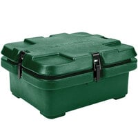 Cambro 240MPC519 Camcarrier® Kentucky Green Top Loading 4 inch Deep Insulated Food Pan Carrier