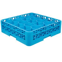Carlisle RW2014 OptiClean NeWave 20 Compartment Glass Rack with 1 Extender
