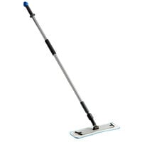 Lavex Janitorial 18" Blue Microfiber Spray Mop Kit with 2 Pads