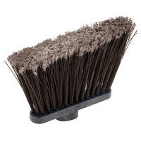 Carlisle 4108201 Sparta Spectrum Duo-Sweep 12 inch Angled Broom with Brown Flagged Bristles and 48 inch Handle