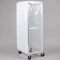 Advance Tabco PRC-1 Heavy Duty Bun Pan Rack Cover with Clear Front - 18 Mils
