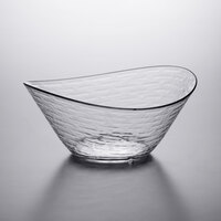 Libbey 92389 Infinium Wake 100 oz. Tritan Plastic Stackable Oval Bowl   - 6/Case