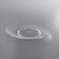 Libbey 92391 Infinium Wake 13 inch Tritan Plastic Stackable Oval Platter   - 6/Case