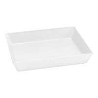 Delfin from Steelite International Linen 3 Qt. White Rectangular Melamine Bowl