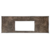 Eastern Tabletop ST5910F Hub Buffet 61 inch x 21 1/4 inch Textured Laminate Front Panel with Cutout Window