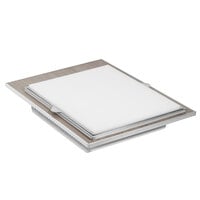 Eastern Tabletop ST5920CB Hub Buffet 31 7/16 inch x 22 1/4 inch x 3/4 inch Grey Grain Drop-In Cutting Board Tile