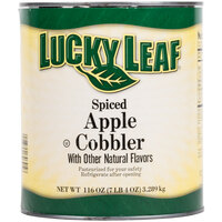 Lucky Leaf Spiced Apple Cobbler Filling #10 Can