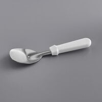 9 inch Stainless Steel White Handle Ice Cream Spade