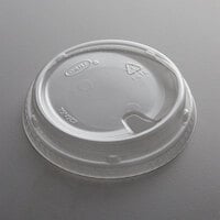 Straw Slots 1000/Case SOLO 668NS Flat Lid for Cold Cup Ultra Clear 