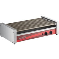 Avantco RG1850NS 50 Hot Dog Roller Grill with 11 Non-Stick Rollers - 120V, 1460W