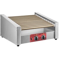 Avantco RG1830SLT 30 Slanted Hot Dog Roller Grill with 11 Non-Stick Rollers - 120V, 910W