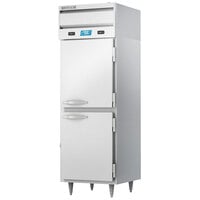 Beverage-Air CT12-12HC-1HS Cross-Temp Half Door Convertible Reach-In Refrigerator / Freezer
