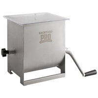 Backyard Pro MM-44 Butcher Series 44 lb. / 7 Gallon Meat Mixer with Removable Paddles