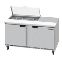 Beverage-Air SPED60HC-10-4-CL Elite Series 60 inch 4 Drawer Refrigerated Sandwich Prep Table with Clear Lid
