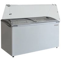Beverage-Air BDC-HC-8 Hydrocarbon Series 50 inch Ice Cream Dipping Cabinet
