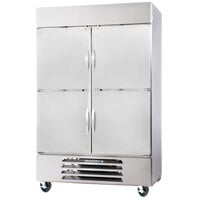 Beverage-Air HBR44HC-1-HS Horizon Series 47" Bottom Mount Half Door Reach-In Refrigerator