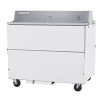 Beverage-Air STF49HC-1-W 47 inch White 2-Sided Forced Air Milk Cooler