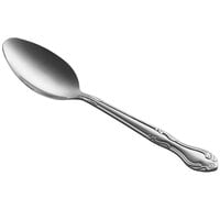 Choice Bethany 7 3/8 inch 18/0 Stainless Steel Dinner / Dessert Spoon - 12/Case