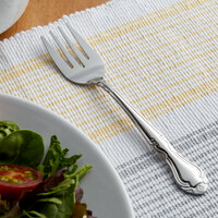 Choice Bethany 6 1/4 inch 18/0 Stainless Steel Salad Fork - 12/Case