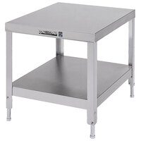Lakeside 738 Stainless Steel Equipment Stand with Undershelf - 33 1/4 inch x 25 1/4 inch x 29 3/16 inch