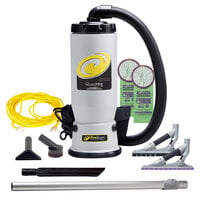 ProTeam 107609 QuietPro BP 6 Qt. Backpack Vacuum with 107532 Tool Kit - 120V