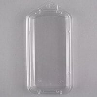 CKF Clear 2 oz. Hook Top Clamshell Herb Pack - 600/Case
