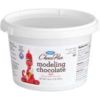 Satin Ice ChocoPan 1 lb. Red Modeling Chocolate