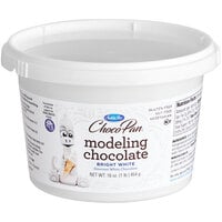 Satin Ice ChocoPan 1 lb. Bright White Modeling Chocolate