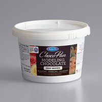 Satin Ice ChocoPan 1 lb. Deep Brown Modeling Chocolate