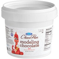 Satin Ice ChocoPan 5 lb. Red Modeling Chocolate